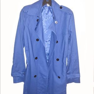 Kenneth Cole Double-Breasted Trench Coat